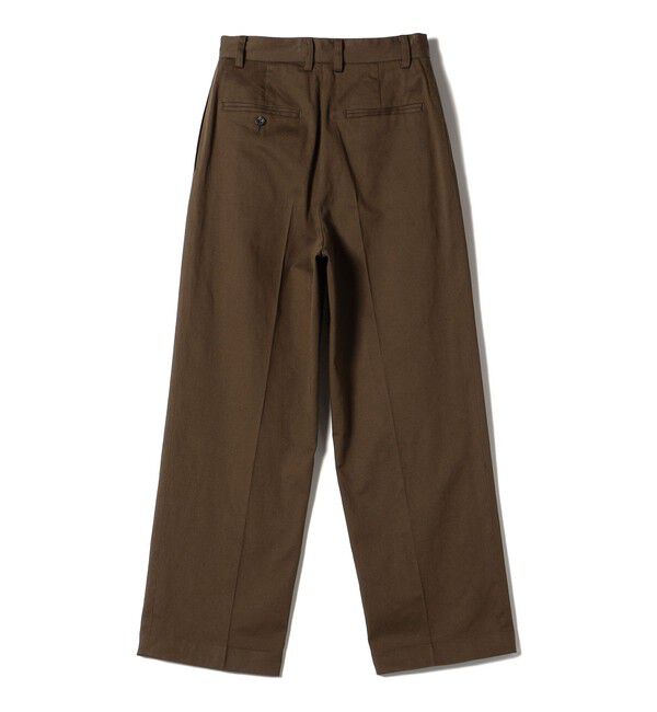 SHIPS for women「〈手洗い可能〉ストレッチ チノ タック パンツ」|チノ|