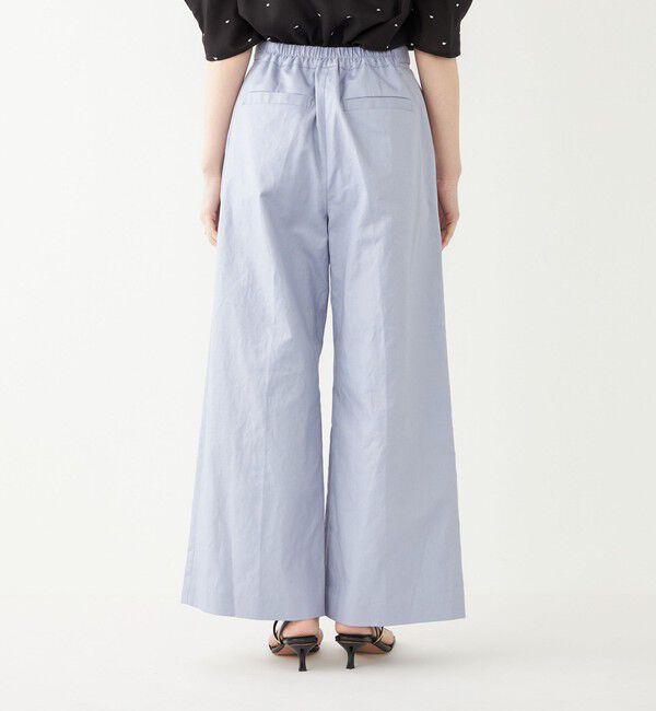SHIPS Colors 「SHIPS Colors:〈手洗い可能〉コットンリネン ボタン ワイド パンツ」|その他|