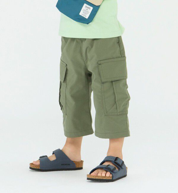 SHIPS Colors 「SHIPS Colors:〈洗濯機可能〉7分丈 カーゴ パンツ(80~130cm)」|カーゴ|