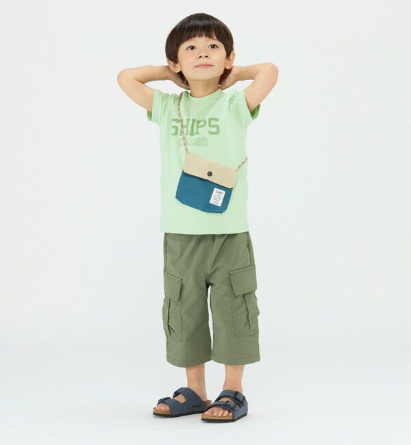 SHIPS Colors 「SHIPS Colors:〈洗濯機可能〉7分丈 カーゴ パンツ(80~130cm)」|カーゴ|
