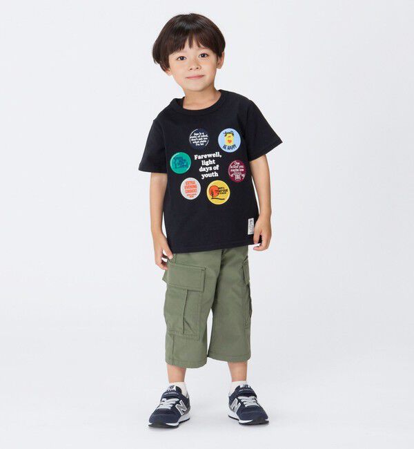 SHIPS Colors 「SHIPS Colors:〈洗濯機可能〉7分丈 カーゴ パンツ(80~130cm)」|カーゴ|