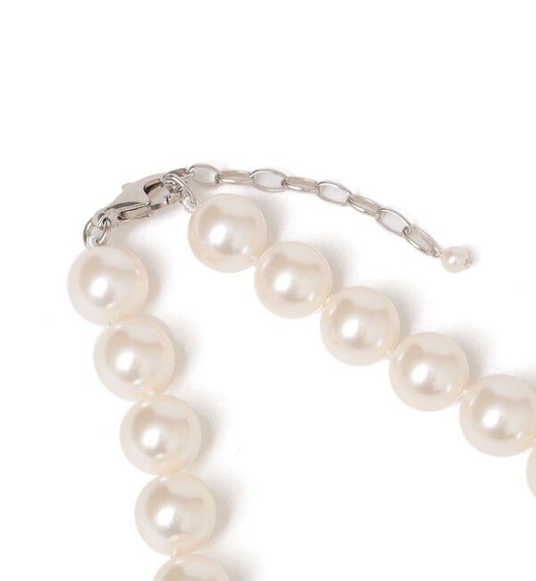SHIPS for women「PEARL INTERNATIONAL:ノット ビッグ パール モチーフ ネックレス」|ネックレス|