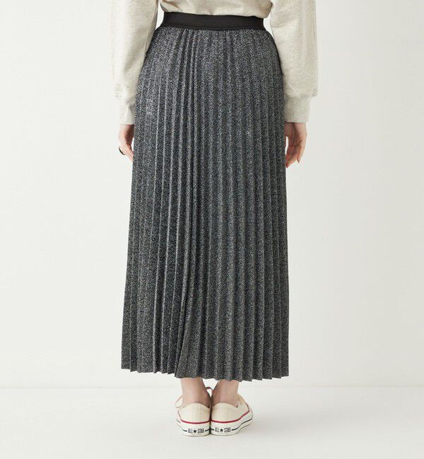 SHIPS Colors 「SHIPS Colors:〈手洗い可能〉グリッター ラメ プリーツ スカート」|スカート|