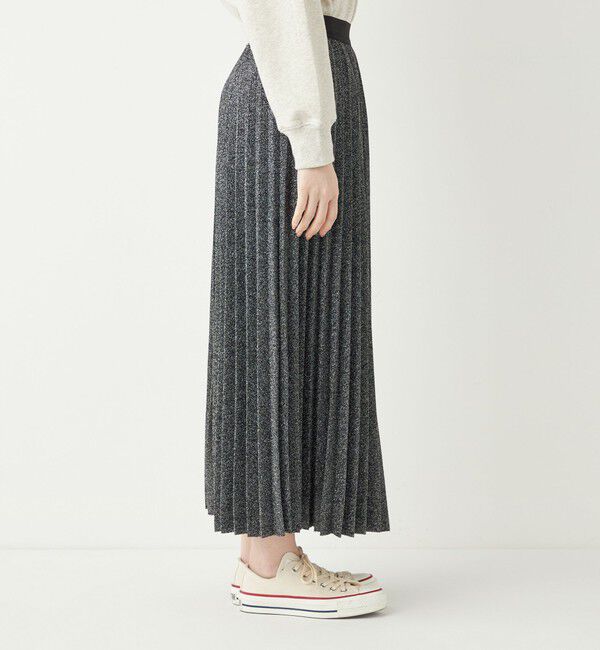 SHIPS Colors 「SHIPS Colors:〈手洗い可能〉グリッター ラメ プリーツ スカート」|スカート|