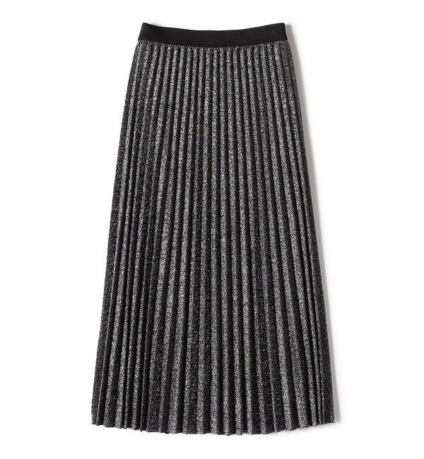 SHIPS Colors 「SHIPS Colors:〈手洗い可能〉グリッター ラメ プリーツ スカート」|スカート|