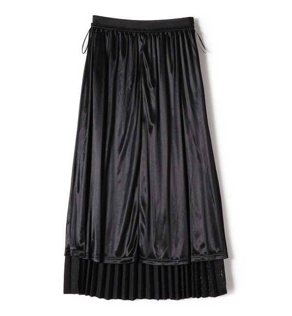 SHIPS Colors 「SHIPS Colors:〈手洗い可能〉グリッター ラメ プリーツ スカート」|スカート|