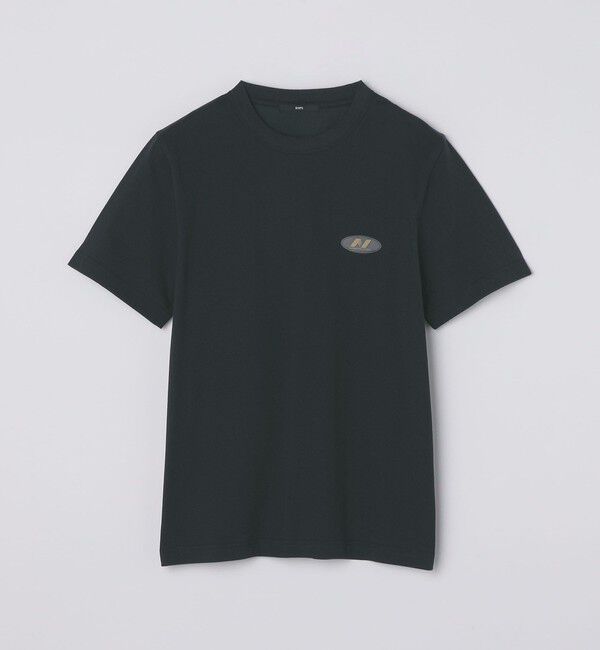 SHIPS「SHIPS:〈遮熱/UVカット/吸水速乾/接触冷感〉SHELTECH(R) コンパクト Tシャツ」|Tシャツ・カットソー|ブラック