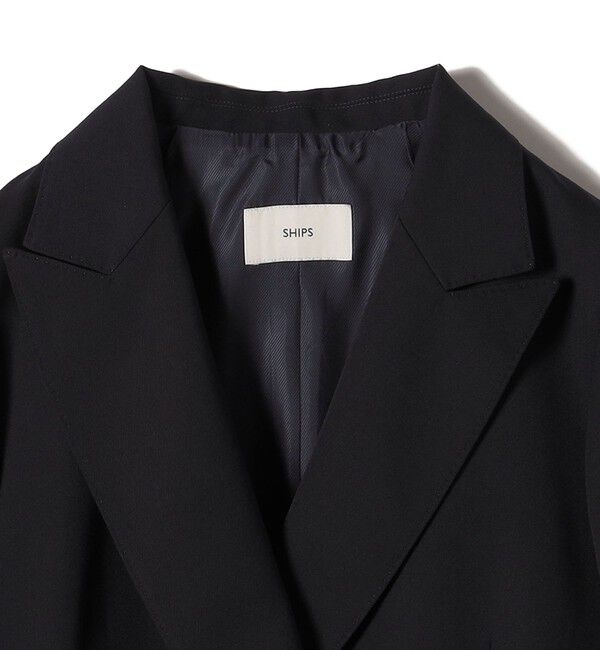 SHIPS for women「ウール ギャバ ダブル ブレザー」|テーラードジャケット|