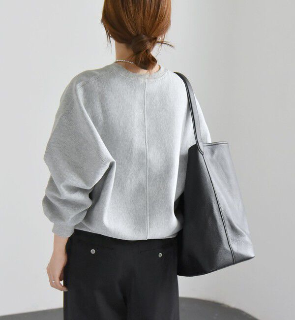 quaranciel「《一部追加予約》quaranciel:〈洗濯機可能〉ポンチ ベーシック コンパクト スウェット」|スウェット・ジャージ|