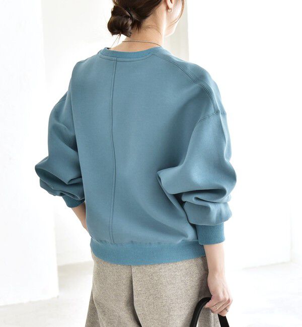 quaranciel「《一部追加予約》quaranciel:〈洗濯機可能〉ポンチ ベーシック コンパクト スウェット」|スウェット・ジャージ|