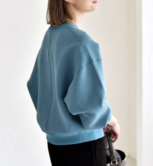 quaranciel「《一部追加予約》quaranciel:〈洗濯機可能〉ポンチ ベーシック コンパクト スウェット」|スウェット・ジャージ|