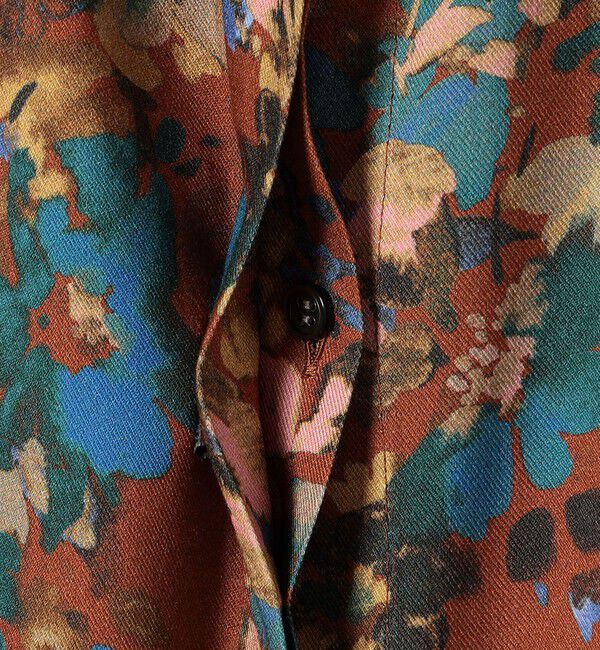 SHIPS any「SHIPS any: 〈手洗い可能〉TROUILLET フラワー プリント シャツ ブラウス」|シャツ・ブラウス|