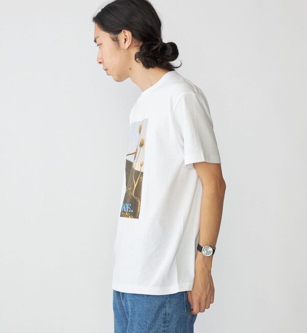 SHIPS「BENCH MARKING SHIRT: フラワー フォト プリント Tシャツ」|Tシャツ・カットソー|