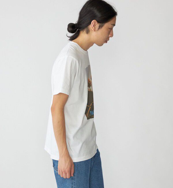 SHIPS「BENCH MARKING SHIRT: フラワー フォト プリント Tシャツ」|Tシャツ・カットソー|