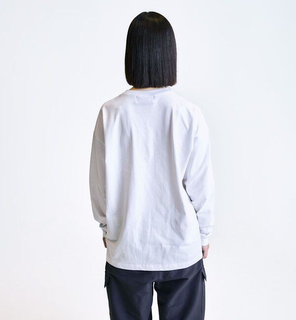 SHIPS「City Ambient Products: SHELTECH(R) グラフィック 長袖Tシャツ」|Tシャツ・カットソー|