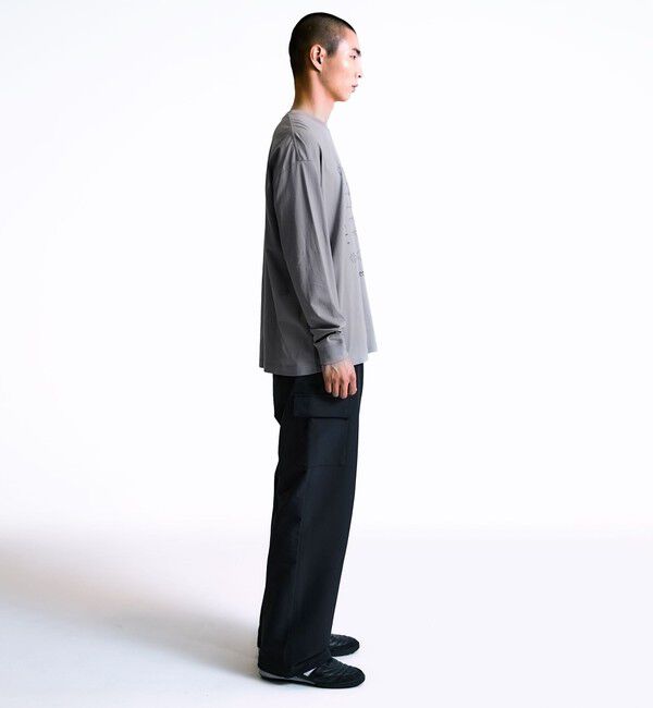 SHIPS「City Ambient Products: SHELTECH(R) グラフィック 長袖Tシャツ」|Tシャツ・カットソー|