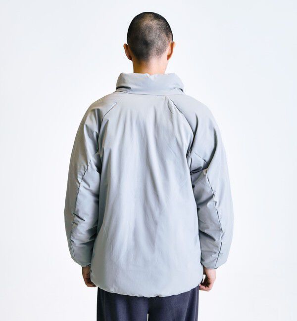 SHIPS「City Ambient Products:〈撥水〉ダブルポケット 中綿 スタンドカラー ブルゾン」|ブルゾン・スタジャン|