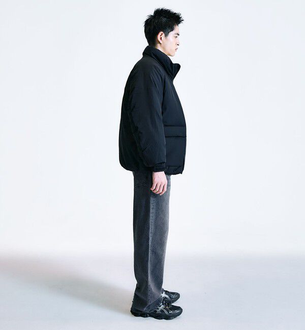 SHIPS「City Ambient Products:〈撥水〉ダブルポケット 中綿 スタンドカラー ブルゾン」|ブルゾン・スタジャン|