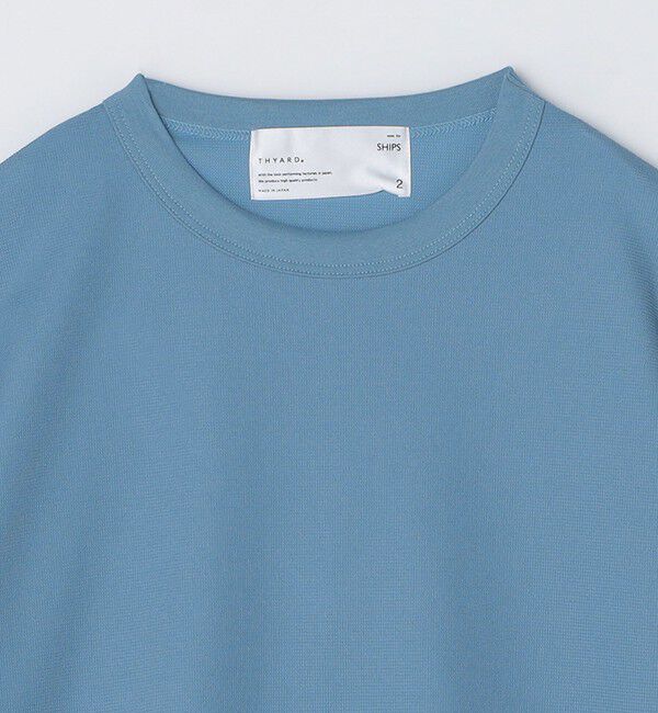 SHIPS「【SHIPS別注】THYARD: パール マーセリゼーション Tシャツ」|Tシャツ・カットソー|
