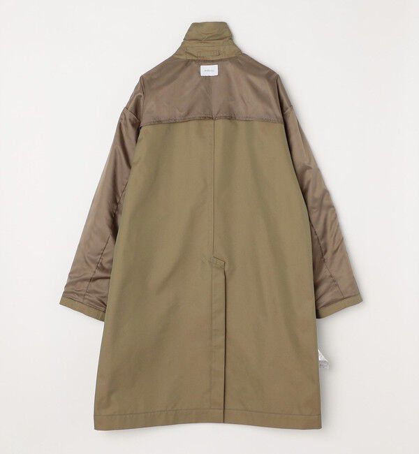 SHIPS any「SHIPS any: 〈撥水加工〉VENTOENE(R) コットン ギャバジン バルカラー コート◇」|ステンカラーコート|