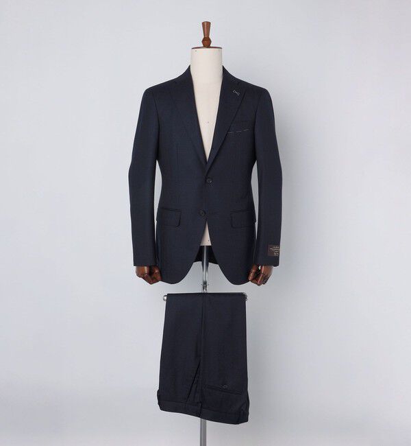 SHIPS「SHIPS: VITALE BARBERI CANONICO 120'S フランネル スーツ」|スーツ|ネイビー