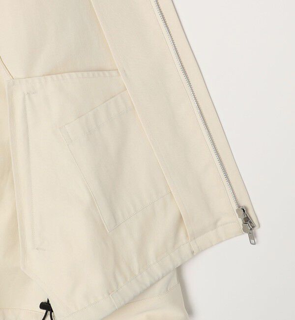 SHIPS any「【WEB限定】SHIPS any: オーバーサイズ コットン ギャバジン スピンドル トラック ブルゾン 24FW◇」|ブルゾン・スタジャン|
