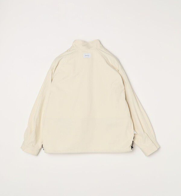 SHIPS any「【WEB限定】SHIPS any: オーバーサイズ コットン ギャバジン スピンドル トラック ブルゾン 24FW◇」|ブルゾン・スタジャン|