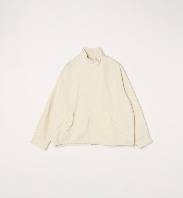 SHIPS any「【WEB限定】SHIPS any: オーバーサイズ コットン ギャバジン スピンドル トラック ブルゾン 24FW◇」|ブルゾン・スタジャン|