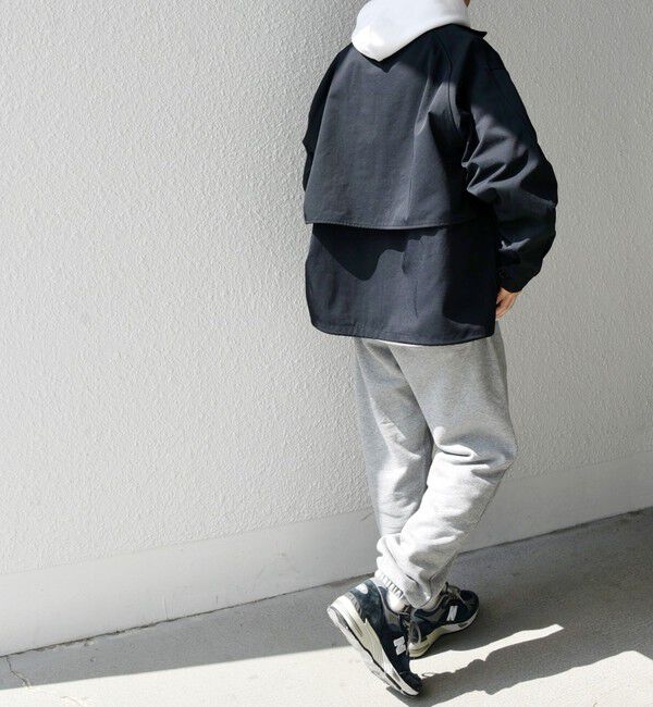 SHIPS any「【WEB限定】SHIPS any: オーバーサイズ コットン ギャバジン スピンドル トラック ブルゾン 24FW◇」|ブルゾン・スタジャン|