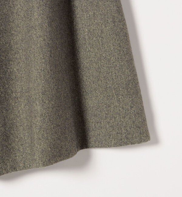 SHIPS any「SHIPS any:〈洗濯機可能〉ウールライク ギャザー キュロット パンツ」|キュロット|