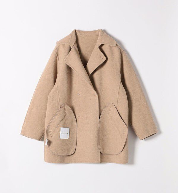 quaranciel「quaranciel: リバー ジャケット Pコート」|ピーコート|