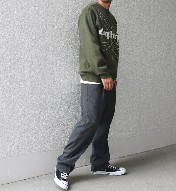 SHIPS any「SHIPS any: 〈手洗い可能〉フラワー ダブルジャガード プルオーバー ニット◇」|ニット・セーター|