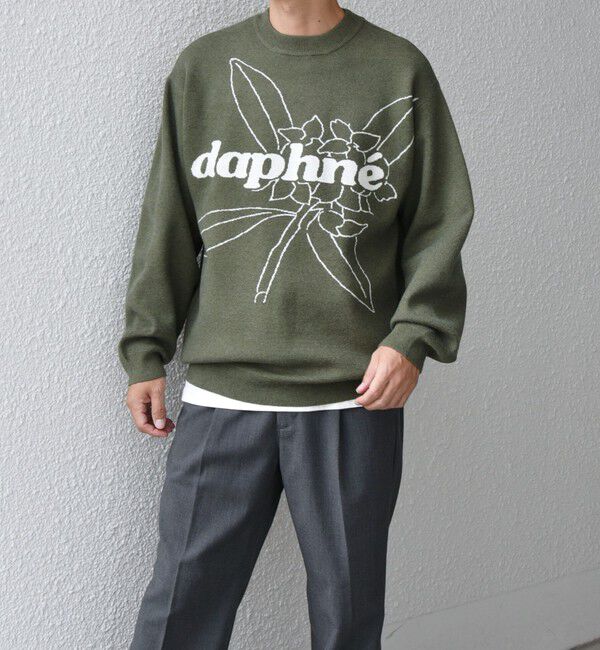 SHIPS any「SHIPS any: 〈手洗い可能〉フラワー ダブルジャガード プルオーバー ニット◇」|ニット・セーター|