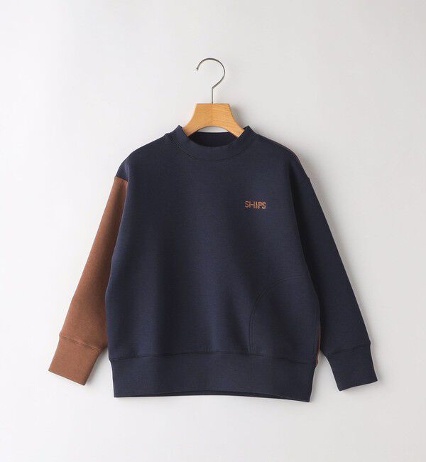 SHIPS KIDS「SHIPS KIDS:100～130cm / 2トーン スウェット」|スウェット・ジャージ|