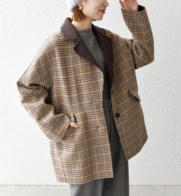 SHIPS any「SHIPS any: リバー テーラード ジャケット コート」|その他|