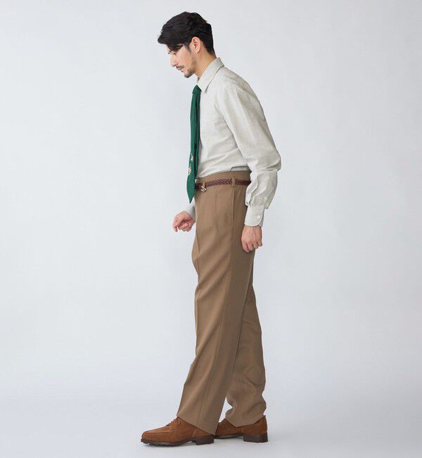 SHIPS「【SHIPS別注】Errico Formicola: ブラッシュドコットン レギュラーカラー シャツ」|シャツ・ブラウス|