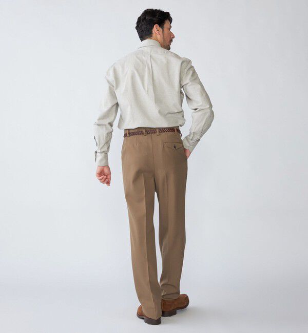 SHIPS「【SHIPS別注】Errico Formicola: ブラッシュドコットン レギュラーカラー シャツ」|シャツ・ブラウス|