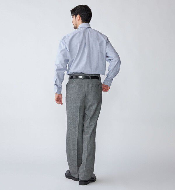 SHIPS「【SHIPS別注】Errico Formicola: ブラッシュドコットン レギュラーカラー シャツ」|シャツ・ブラウス|