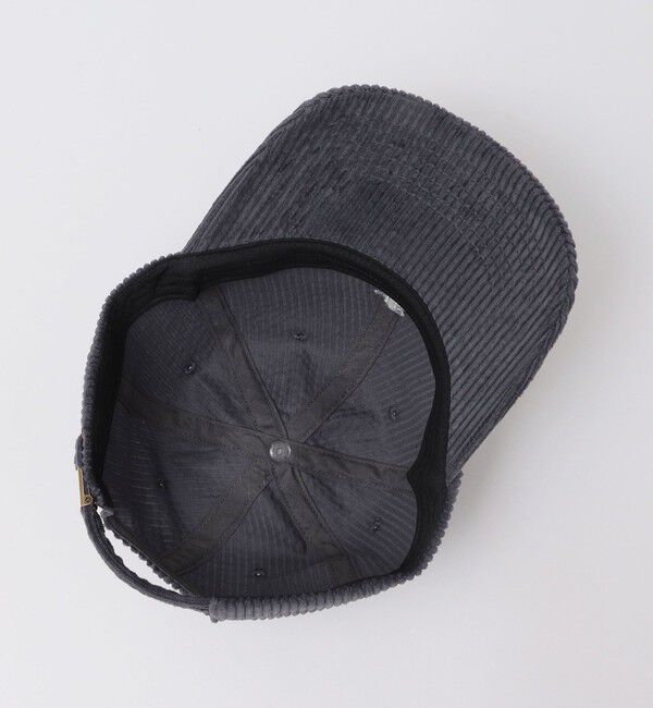 SHIPS「【WEB限定】SHIPS: ワンポイント ロゴ 刺繍 コーデュロイ オーバーフィット キャップ」|キャップ・キャスケット|