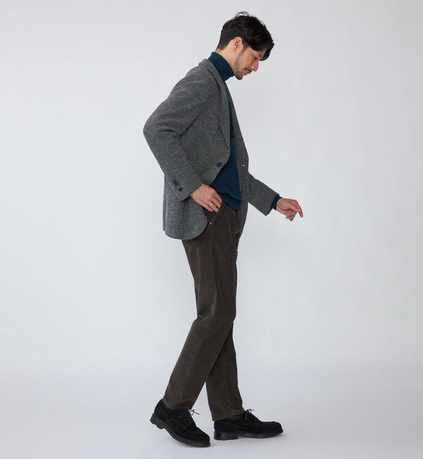 SHIPS「SHIPS: LANIFICIO ROMA メランジ ジャージー ジャケット」|テーラードジャケット|