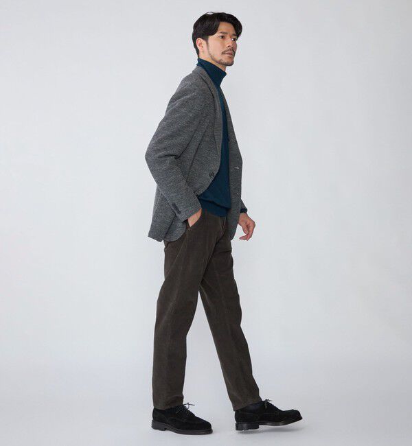 SHIPS「SHIPS: LANIFICIO ROMA メランジ ジャージー ジャケット」|テーラードジャケット|