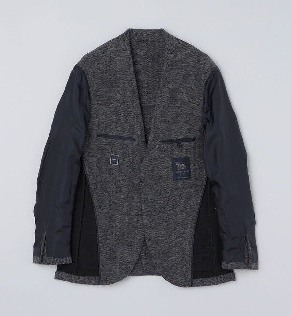 SHIPS「SHIPS: LANIFICIO ROMA メランジ ジャージー ジャケット」|テーラードジャケット|