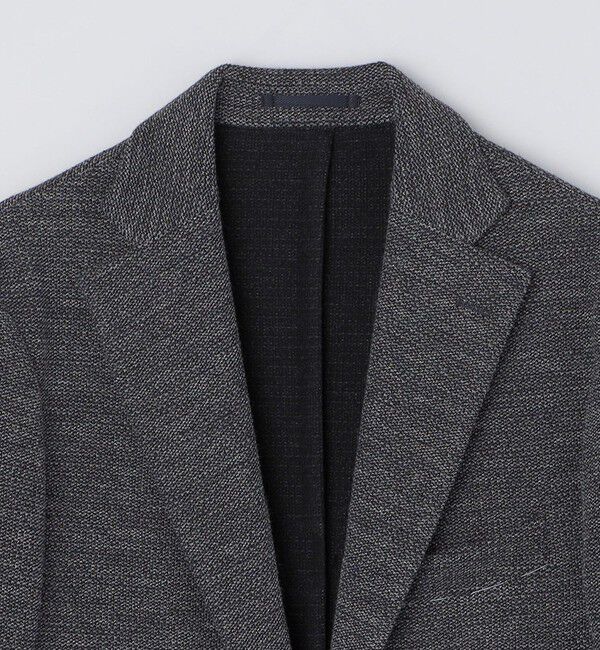 SHIPS「SHIPS: LANIFICIO ROMA メランジ ジャージー ジャケット」|テーラードジャケット|