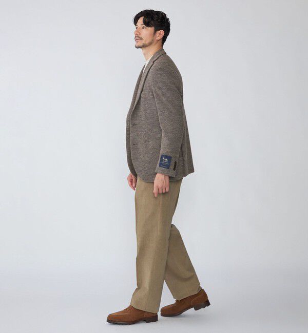 SHIPS「SHIPS: LANIFICIO ROMA メランジ ジャージー ジャケット」|テーラードジャケット|