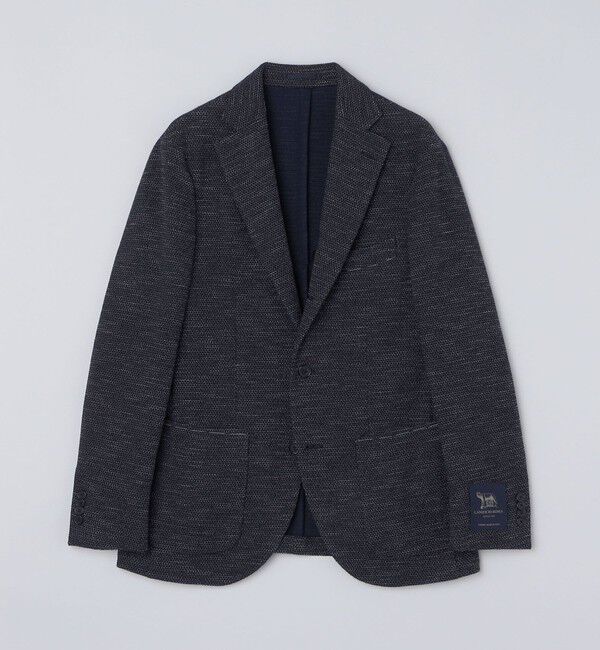 SHIPS「SHIPS: LANIFICIO ROMA メランジ ジャージー ジャケット」|テーラードジャケット|
