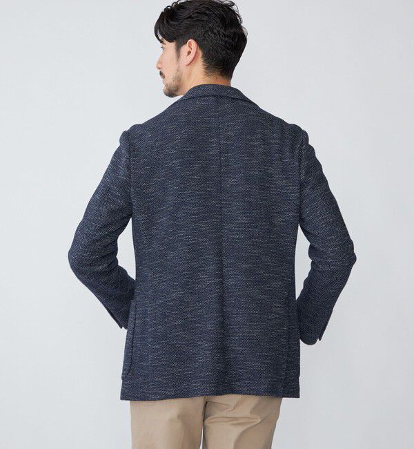 SHIPS「SHIPS: LANIFICIO ROMA メランジ ジャージー ジャケット」|テーラードジャケット|