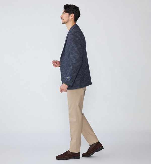 SHIPS「SHIPS: LANIFICIO ROMA メランジ ジャージー ジャケット」|テーラードジャケット|