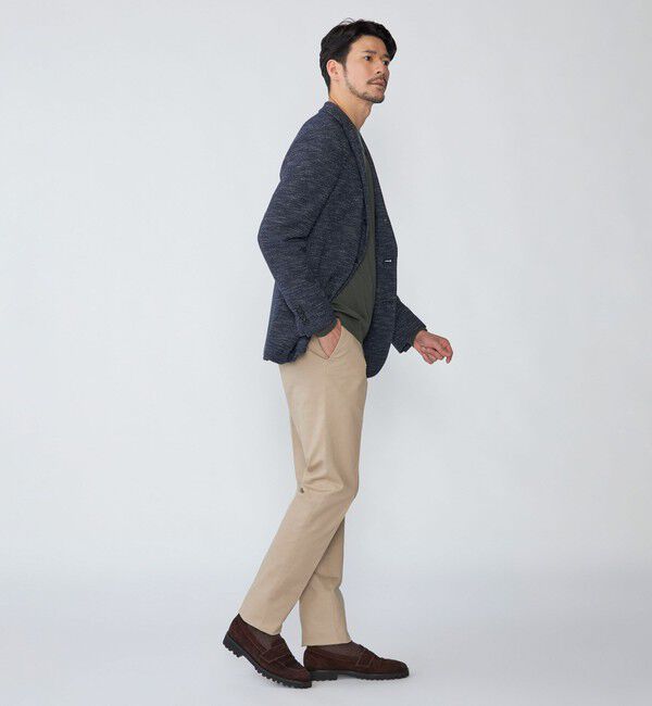 SHIPS「SHIPS: LANIFICIO ROMA メランジ ジャージー ジャケット」|テーラードジャケット|