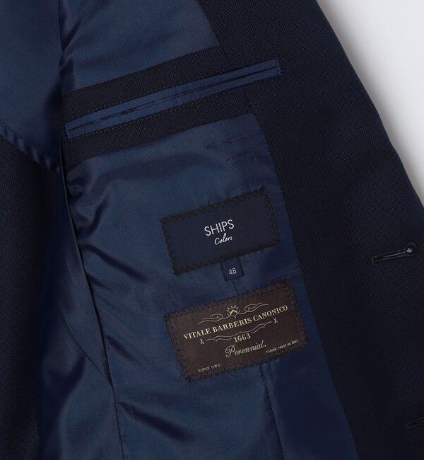 SHIPS Colors 「SHIPS Colors:CANONICO PERENNIAL ジャケット(セットアップ対応可能)」|テーラードジャケット|