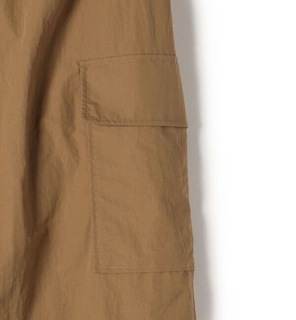 SHIPS Colors 「SHIPS Colors:〈洗濯機可能〉ナイロン ワッシャー カーゴ スカート」|タイト|